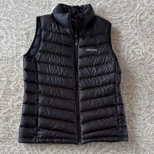 Marmot Quilted Black Vest